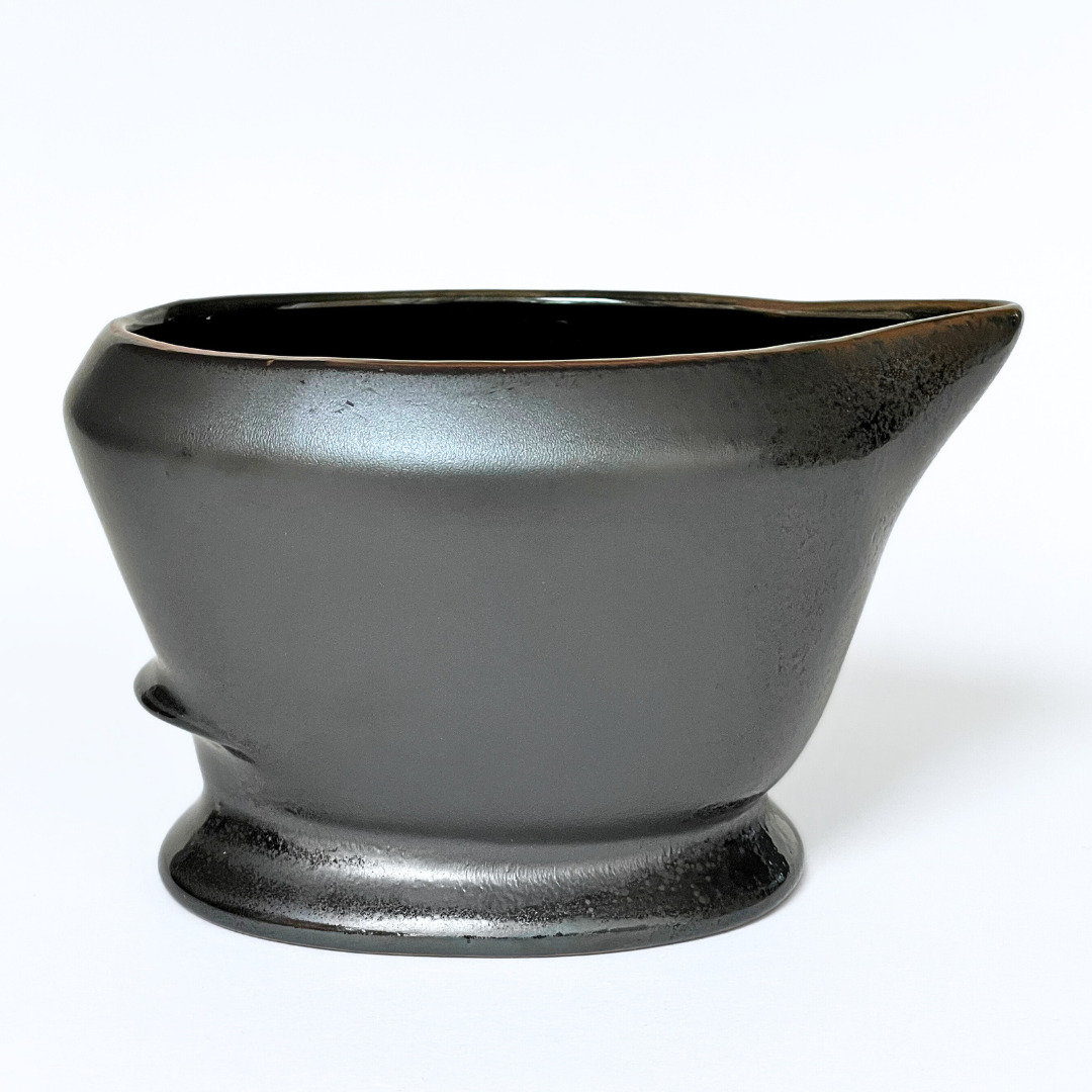 Matte Obsidian, One-Dimensional Matcha Whisking Bowl™ – Sanko Matte Obsidian, One-Dimensional Matcha Whisking Bowl™ – Sanko
